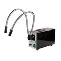 Amscope 150W Fiber Optic Dual Gooseneck Illuminator for Microscopes HL250-BY